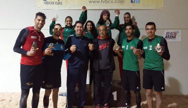 El calendario de torneos homologados de voley playa se inicia con sus cuatro primeras pruebas