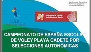 Todo listo para el CESA de Voley Playa en Lorca