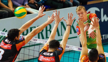 CAI Voleibol Teruel no puede con la pegada rusa en Liga de Campeones (3-1)