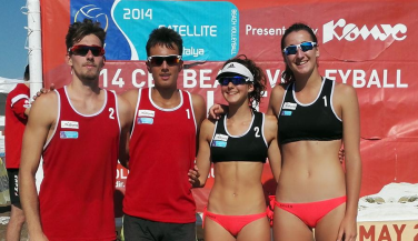 Gran inicio de las parejas españolas en el Campeonato de Europa de Voley Playa Sub20