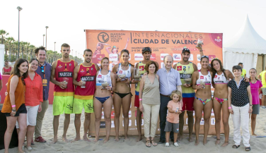 Las parejas Mesa-Nassini y Florián-Lozano, campeones de los I Internacionales Ciudad de Valencia