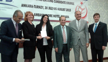 Mª Gloria Souto Jiménez salda con éxito el Curso de Ascenso a Árbitro Internacional