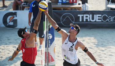 Buen inicio de las parejas españolas en el Grand Slam de Long Beach