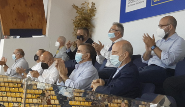 El presidente del CSD, José Manuel Franco, testigo de excepción en las Supercopas