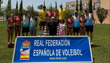 Estalella-Nieto e Isidro Acedo se proclaman campeones de la Copa de España de Vóley Playa en Lorca