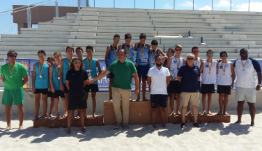 Dehesa de San Saturnino se proclama Campeón de España de Voley Playa Infantil Masculino