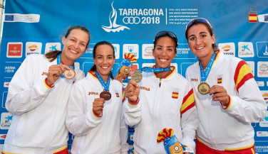 Paula Soria y Belén Carro, ORO en los Juegos del Mediterráneo 