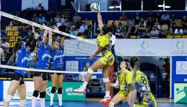 Laura Suárez, central de CV Hidramar Gran Canaria, MVP Iberdrola de la 14ª jornada