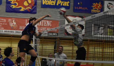 Vikings Volei Prat convierte el Pavelló Julio Méndez en su fortín