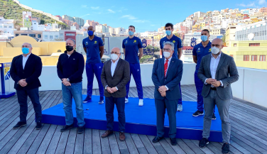 La XLVI Copa del Rey de voleibol se presentó en sociedad en la Casa Palacio de Las Palmas