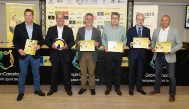 Presentada en Las Palmas la Copa de España de Vóley Playa
