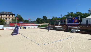 Todo preparado en Puerta de Hierro para el Campeonato de Europa de Vóley Playa sub18