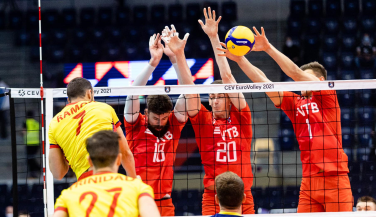Los RedLynxes se despiden del #EurovolleyM al caer 1-3 ante Rusia