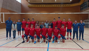 Sant Boi recibe a la selección sub17 masculina antes del bilateral en Austria