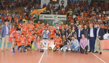 CV Teruel logra su octava Supercopa Masculina