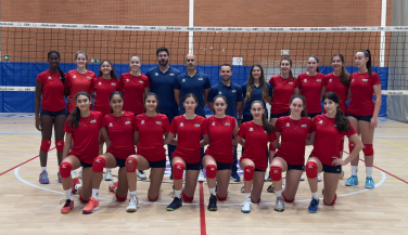 Torrejón de Ardoz acoge a la selección femenina sub16 en su preparación