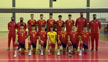 La selección sub18 masculina se estrena con victoria en el bilateral ante Grecia