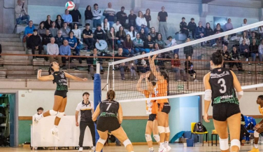 El CV Sestao no falla frente al Cuesta Piedra y recupera la segunda plaza