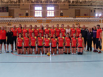 Selección Juvenil femenina. Torneo WEVZA