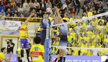 Ushuaïa Ibiza Voley acaba en el tiebreak con el sueño local en la Copa del Rey