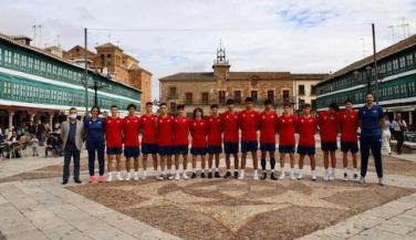 La selección masculina sub17 continúa su preparación en Palencia