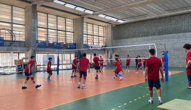 La selección sub17 masculina continúa su preparación en Cheste