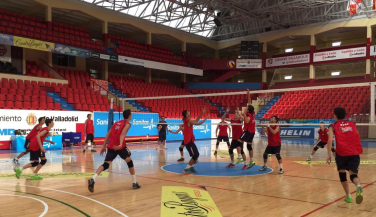 La Selección Masculina sub17 continúa su preparación para el Torneo WEVZA en Valladolid