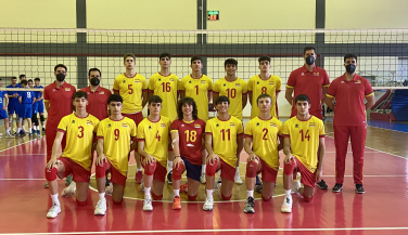 Gran victoria de la selección sub18 masculina para concluir el Bilateral en Grecia 