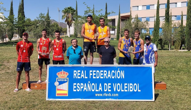 Mintonette Almería se corona campeón de España sub21 de vóley playa
