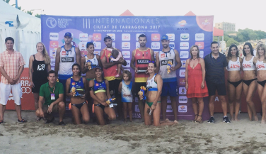 Las parejas Mesa-Monfort y Lobato-Soria, campeones en los III Internacionales Ciutat de Tarragona