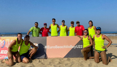 Campeonato de Europa Sub-22 de Vóley Playa.