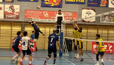 Vikings Volei Prat se impone al UPV Conqueridor y suma tres puntos clave