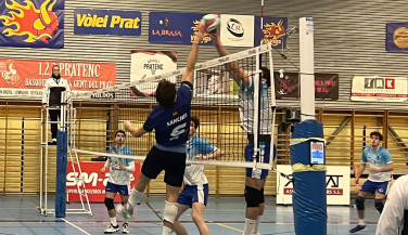 Vikings Volei Prat sorprende al CN Sabadell con una gran victoria por 3-1