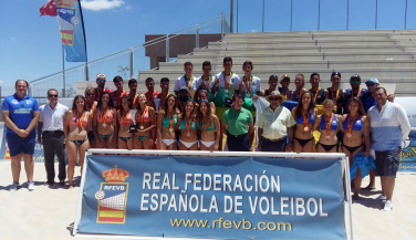 Andalucía y Baleares, nuevos campeones del CESA de Voley Playa