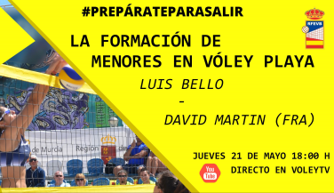 La formación de menores en vóley playa, nuevo foro de divulgación
