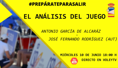 El análisis del juego del vóley playa, temática para el foro de este miércoles