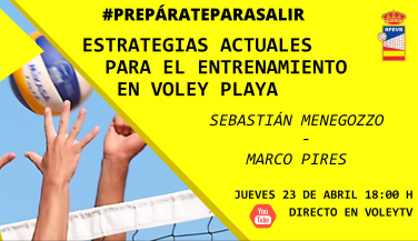 A las 18 horas, sigue el primer foro divulgativo sobre Vóley Playa