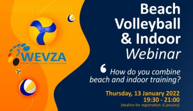 Cómo combinar el entrenamiento en la playa e indoor, nuevo seminario web de la WEVZA