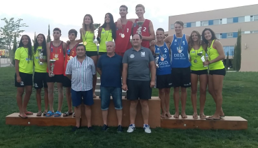 Francia en chicos y España en chicas, campeones WEVZA de Vóley Playa Sub-18.