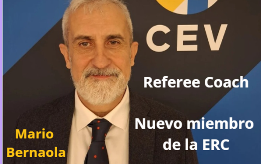 Mario Bernaola asiste a su primera reunión como miembro de la Comisión de Reglas de Juego de la CEV