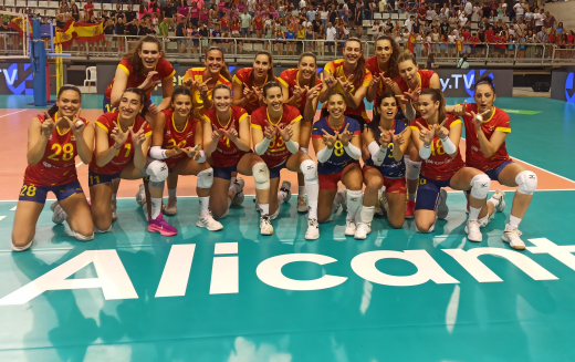 España reacciona ante Croacia para sumar en Alicante su segunda victoria en la European Golden Leagu