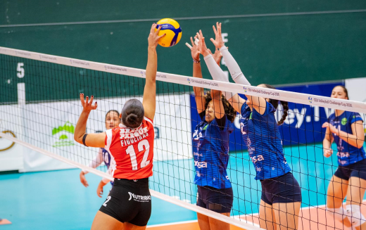 Sporting Club de Braga asalta El Ferial para tomar ventaja ante OCISA Haro Rioja Vóley